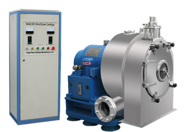 Червь толкателя PWC центрифугует горизонтальную Discharging Filtrating фармацевтическую машину