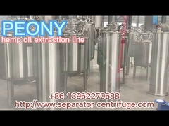 Партия конопляного цветка CBD Co Merge Экстрактор масла каннабиса CO2